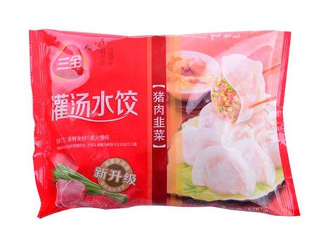 灌汤水饺 猪肉韭菜